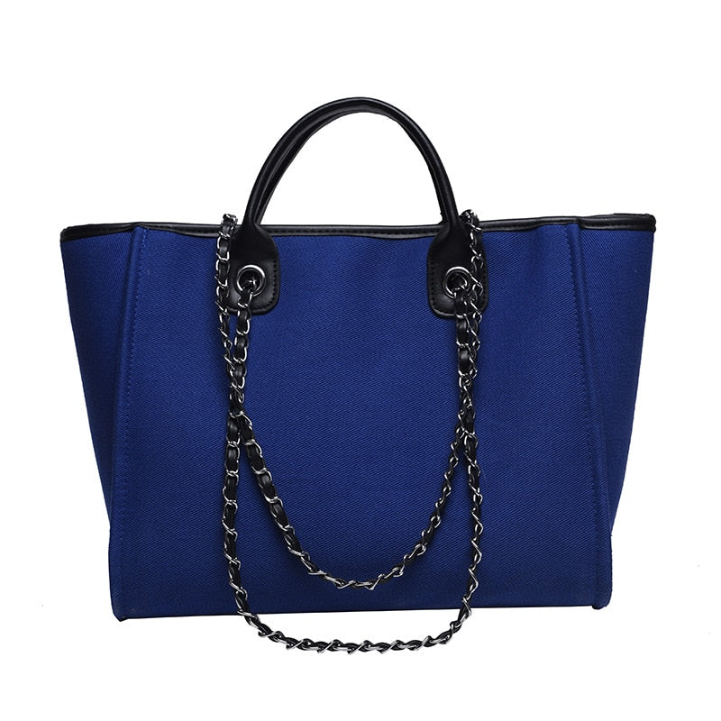 Casual Women Shoulder Bag Large Capacity Women Handbag Handbags Women Bags Designer Luxury Tote Bag Simple Chain Diagonal Bag