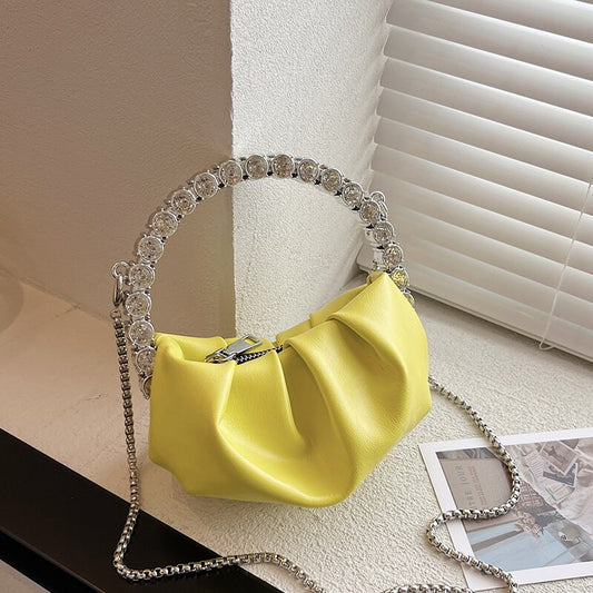 Fashion Female Mini Banquet Bag Handbags Luxury Designer Chain Shoulder Messenger Bags High Quality Cosmetic Diamond Women&#39;s Bag