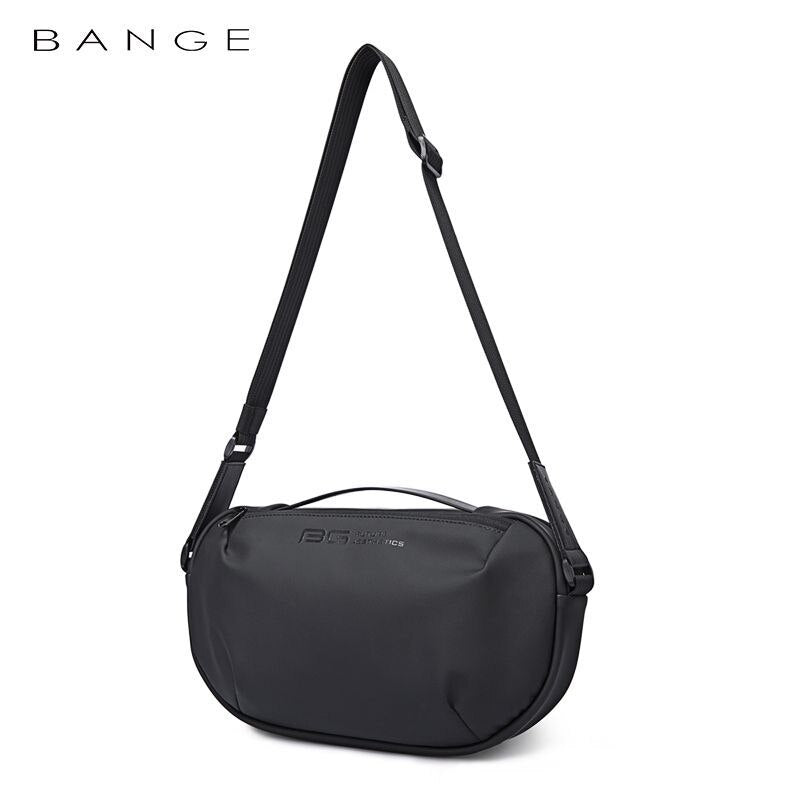 BANGE Men&#39;s Waterproof Crossbody Bag Oxford Large Capacity Multifunction Anti-theft Sling Shoulder Messenger Chest Bag Pack