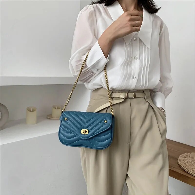 Luxury Women&#39;s bag crossbody shoulder bag 2 in 1 Messenger handbag tote bags fashion chain Belt Sling bag V letter Composite Bag