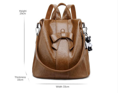 Anti-theft Women&#39;s Luxury Bags Multi-purpose Bow Women Handbag Female Bag Backpack for Travel Back To School Mochila Femenina