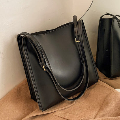 New High Quality PU Leather Vintage Fashion Female Tote Women&#39;s Designer hasp Handbag High capacity Shoulder Messenger Bag