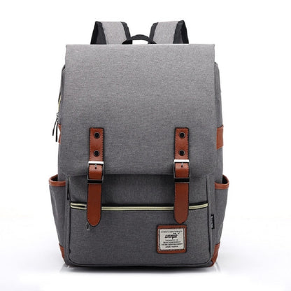 Vintage Unisex Oxford Waterproof Backpacks Large Capacity Women Canvas Travel Bag Youth Students School Books Laptop Backpack