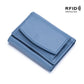 New Women Genuine Leather Purses Female Small Cowhide Wallets Lady Coin Bag Card Holder Large Capacity Money Bag Portable Clutch
