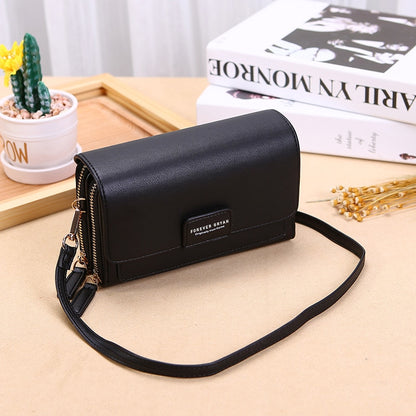 New Women Pu Leather Handbags Female Multifunctional Large Capacity Shoulder bags Fashion Crossbody Bags For Ladies Phone Purse