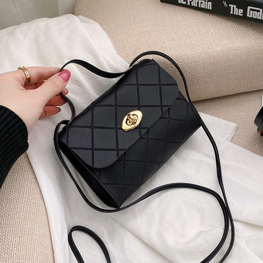 New Trend Wild Shoulder Bag Women Fashion Plaid Crossbody Bags Ladies Design Messenger Small Square Bag Luxury Handbag