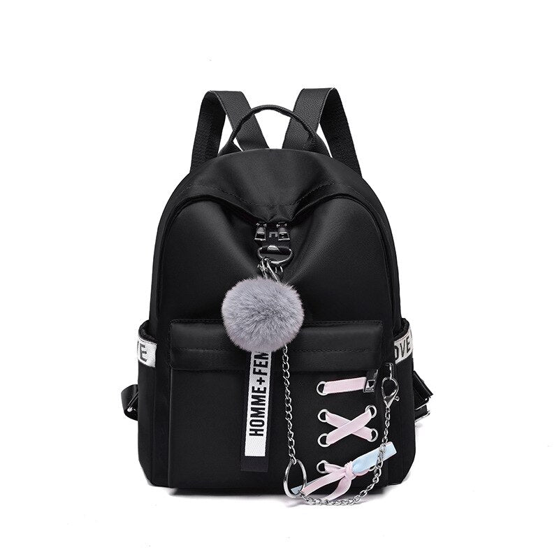 Women&#39;s Oxford Backpacks Waterproof Female Backpack Fashion Teenage Girls School Bags Retro Travel Backpack Girl Book Bag