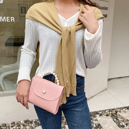 New Women Messenger Bags Mini Square Bag Pu Leather Female Crossbody Shoulder Hand Bags for Women High Quality Handbags