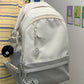 Women Backpack Korean Fashion Travel Bag Zipper High Capacity Notebook Harajuku Laptop Kawaii Teenagers Aesthetic School Bags
