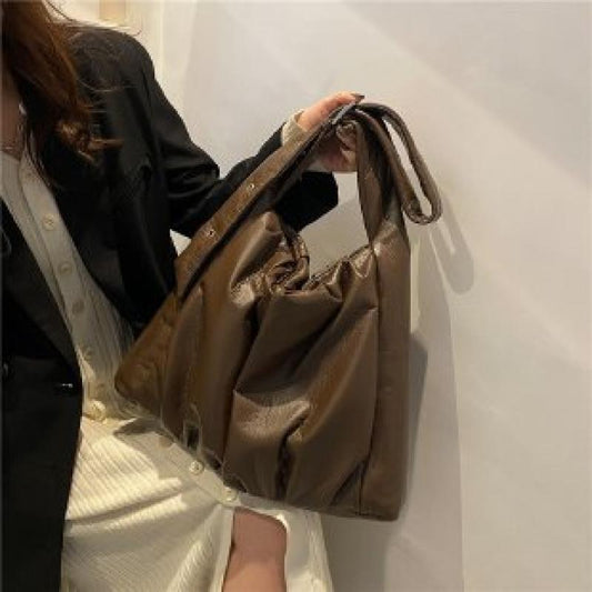 Luxury Large Women&#39;s Shoulder Bag Pu Leather Vintage Designer Handbag Female Shopper Top Handle Woman Crossbody Bags for Women