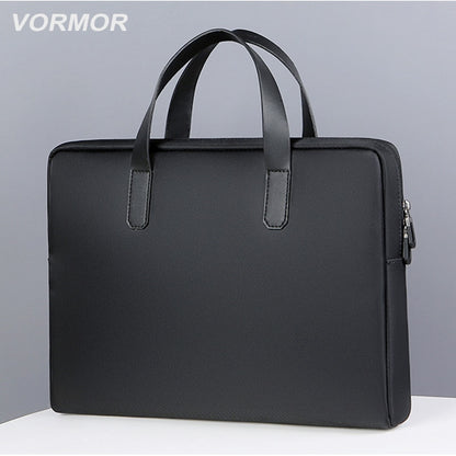 VORMOR Brand Simple Briefcase Men Laptop Bag 15.6 Inch Business Male Handbag New