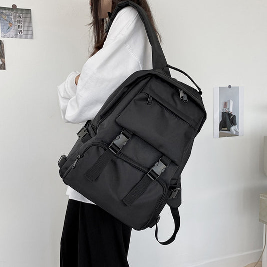 Women Backpack Student School Bags Casual Nylon Bagpack for Women Men Anti Theft Rucksack Lady Travel Backpacks Shoulder Pack