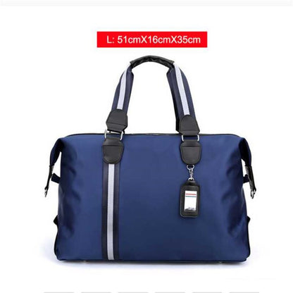 Large Capacity Men&#39;s Travel Bag Women Waterproof Nylon Hand Luggage Crossbody Multifunction Duffle Bags Packing Cubes Tote