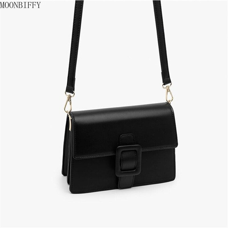 Brand Design Luxury Handbags Women Solid Color Crossbody Bags Shoulder Bag Large Capacity Black Tote Bag Two Shoulder Straps