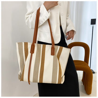 Women Large Capacity Canvas Shopping Bag Cloth Shoulder Bag Eco Handbag Tote Reusable Grocery Shopping Bags Casual Tote Hand Bag