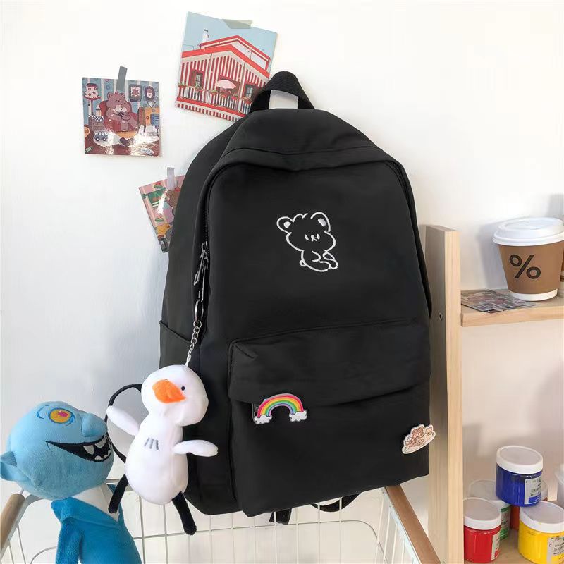 Qyahlybz men's large capacity travel backpack female casual students college school bags for girls backpacks female shoulder bag