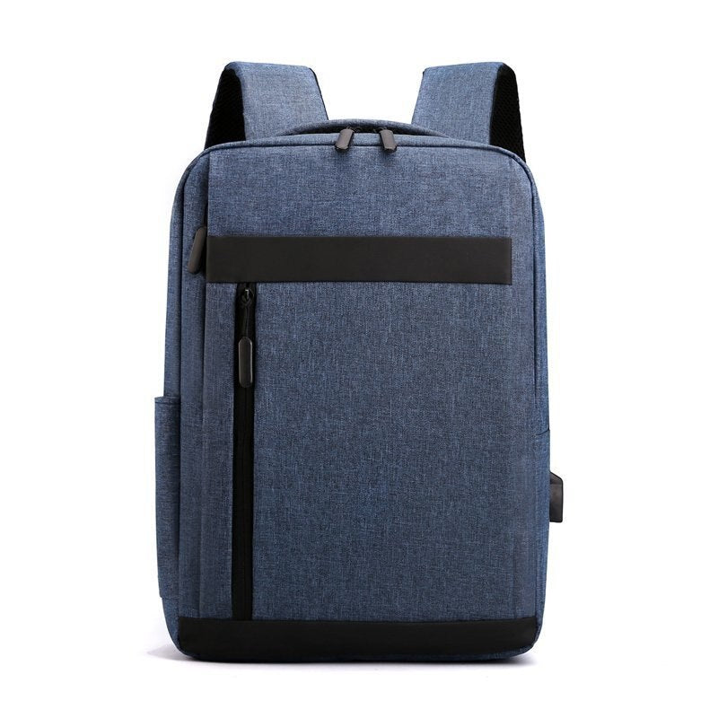 Men&#39;S Business Computer Backpack Travel Simple Solid Color Backpacks Affordable Unisex Nylon Fashion Male Backpack