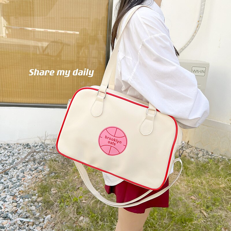 Women Kawaii Uniform Crossbody Bags Preppy Style Student College Schoolbag For Teenage Girls Fashion Shoulder School Bag Sac