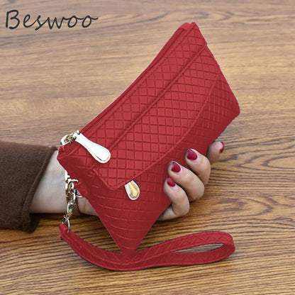 Coin Wallet Women New Fashion PU Leather Card Holders Clutch Women&#39;s Purse Phone Wallet Female Case Phone Pocket Women&#39;s Wallet