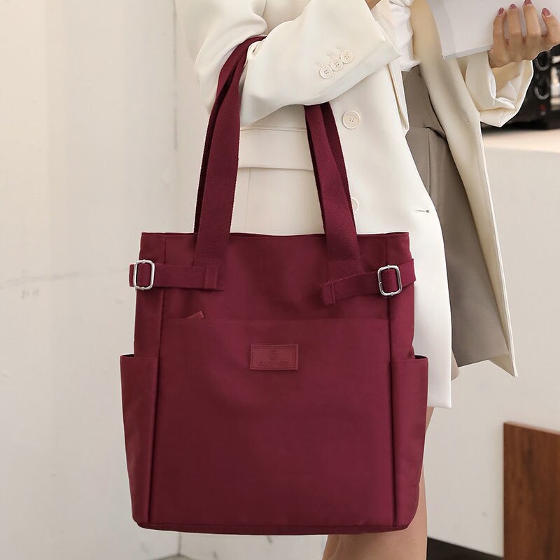 New Women&#39;s BAG Canvas Bag Women&#39;s Shoulder Bag Japanese Cloth Bag Women&#39;s Large Capacity Casual Bag