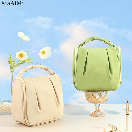 Women&#39;S Cosmetic Bag Large Capacity Waterproof Makeup Bag Hanging Multifunctional Toilet Bag Portable Ladies Cosmetic Bag