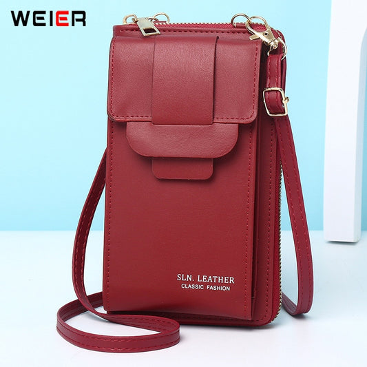 Fashion Small Crossbody Bags Women Mini PU Leather Shoulder  Messenger Bag For Girls Wallet Brand Cell Phone Ladies Purse Flap