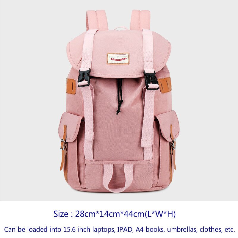 High Quality Girls Backpack School Bags For Teenage College Student Girl Campus Middle School Backpacks Korean Style Bookbag New