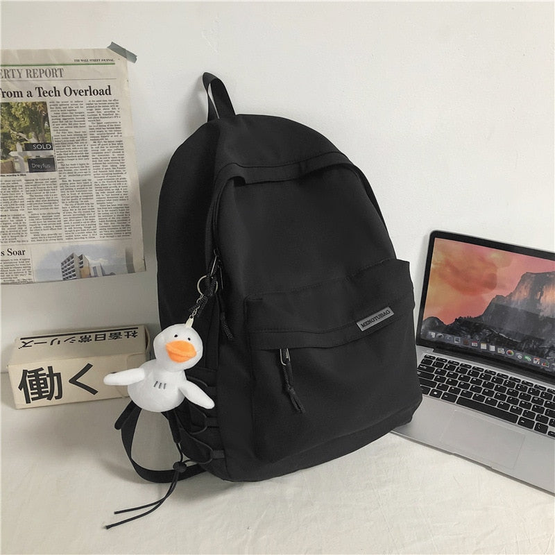 Qyahlybz men's large capacity travel backpack female casual students college school bags for girls backpacks female shoulder bag