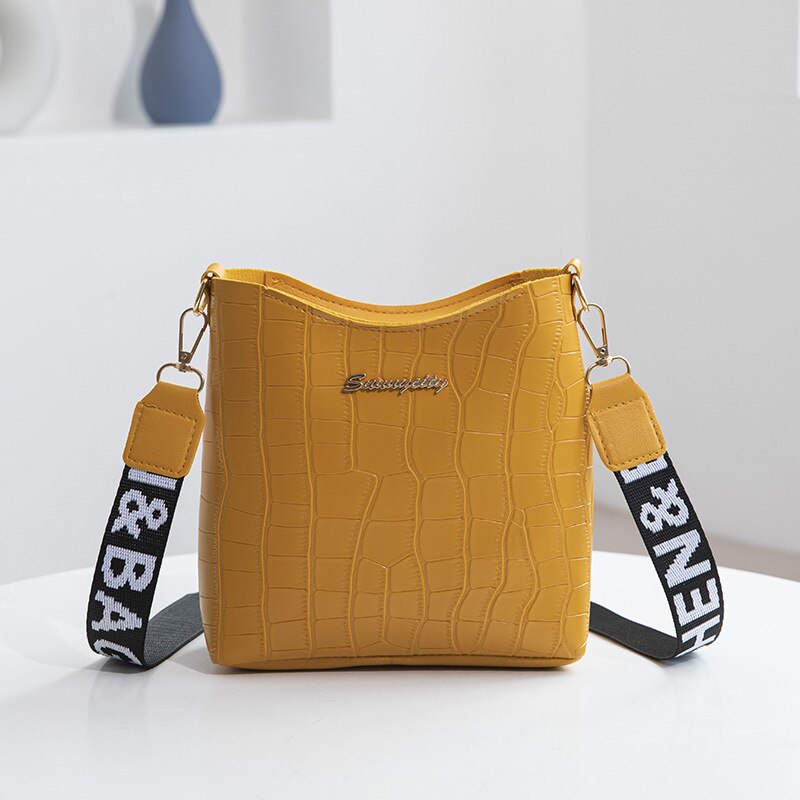 Fashion New Women Messenger Bags Crocodile Pu Leather Female Crossbody Shoulder Hand Bags for Women High Quality Ladies Handbags