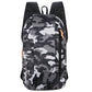 10LOutdoor Sports Lightweight Camouflage Waterproof Travel Mountaineering Bag Zipper Adjustable Belt Camping Men Ladies Children