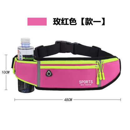 Buylor Sports Waist Pack Women Men Running Belt Waist Bag Waterproof Fanny Pack Wallet Men Pouch Belt Portable Phone Holder Gym