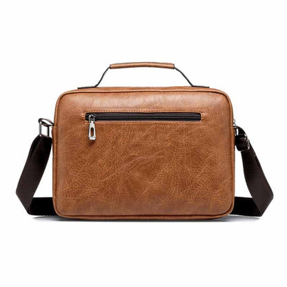 Large Capacity Men&#39;s Shoulder Bag Men&#39;s Casual Cross-body Bag Retro Shoulder Bag