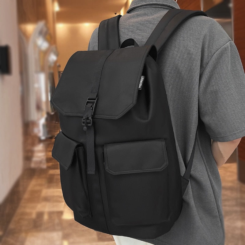 Cool Female Male High Capacity College Bag Girl Boy Travel School Backpack New Lady Backpack Fashion Men Women Leisure Book Bags