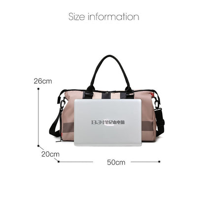 Travel Bag Nylon Airport Duffel Bag Large Capacity Clothes Holiday Weekend Handbag Sac Yoga Gym Bag For Women Design Brand bag