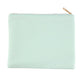 New Solid Color Flat Nylon Cosmetic Bag Women Can Customize Letter Stickers Travel Daily Necessities Small Storage Bag