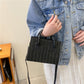Fashion Women Summer Straw Crossbody Shoulder Bag Fashion Beach Rattan Handbag for Women Travel Shopping Purse