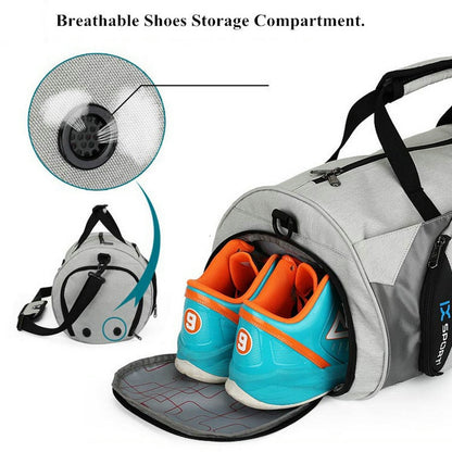 Men Gym Bags For Fitness Training Outdoor Travel Sport Bag Multifunction Dry Wet Separation Bags Sac De Sport