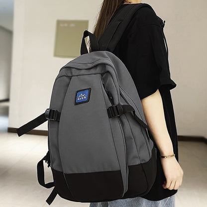 Ladies High Capacity Student Backpack Girl Boy Laptop School Bag Fashion Male Women College Backpack Female Men Travel Book Bags