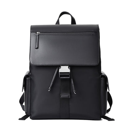 British Style Business Men&#39;s 15.6-inch Laptop Backpack Luxury Back Pack Waterproof Travel Bag Fashion Youth Student School bag