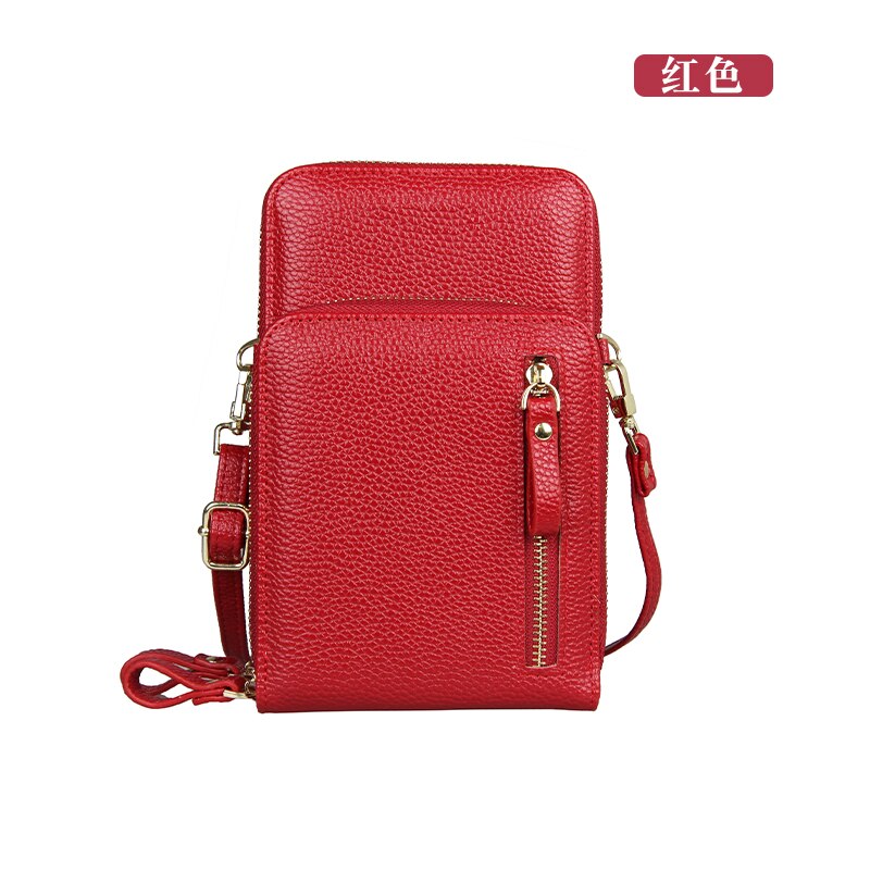 Ladies Mobile Phone Bags Women Mini Crossbody Shoulder Wallet Bag PU Card Holder Purse For Female