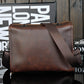 Crazy Horse PU Leather Men Briefcase Brand Luxury Men&#39;s Messenger Bag Male Laptop Bag Business Fashion Shoulder Bags Travel Bag