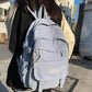 Cool Female Waterproof White College Backpack Trendy Lady Laptop Backpack Book Girl Travel Student Bag Fashion Women School Bags