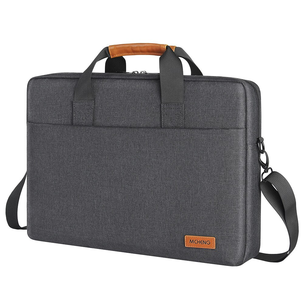 MCHENG Laptop Bag, Laptop and Tablet Briefcase Business Shoulder Bag for Men Women Compatible 14-17 Inch Notebook