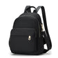 Casual Nylon Women Backpack Fashion Solid Color Anti-theft Women Bagpack Stusents School Bags Female Large Capacity Backpack