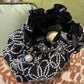 Embroidered Lace Cosmetic Bag Women Evening Clutch Makeup Bags Vintage Floral Cosmetics Pouch Female Make Up Bag Organizer Case