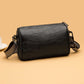 Designer Wide Shoulder Straps Genuine Leather Shoulder Bags Fashion Stone Pattern Cowhide Women Handbag Ladies Messenger Bag Sac