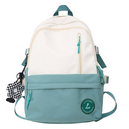 Lady Cute Laptop College Backpack Cool Women Travel Nylon Student Backpack Female Kawaii Trendy Book Bag Fashion Girl School Bag