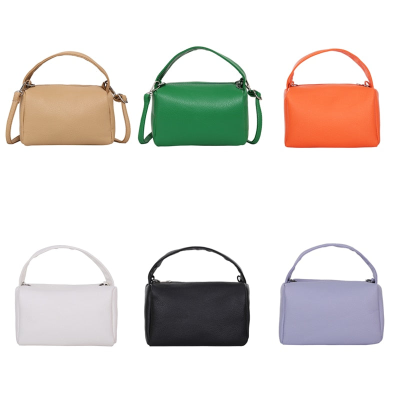 HOCODO Fashion Small Women&#39;s Handbag Simple Crossbody Bags For Women PU Leather Women&#39;S Shoulder Bag Solid Color Women&#39;S Bag