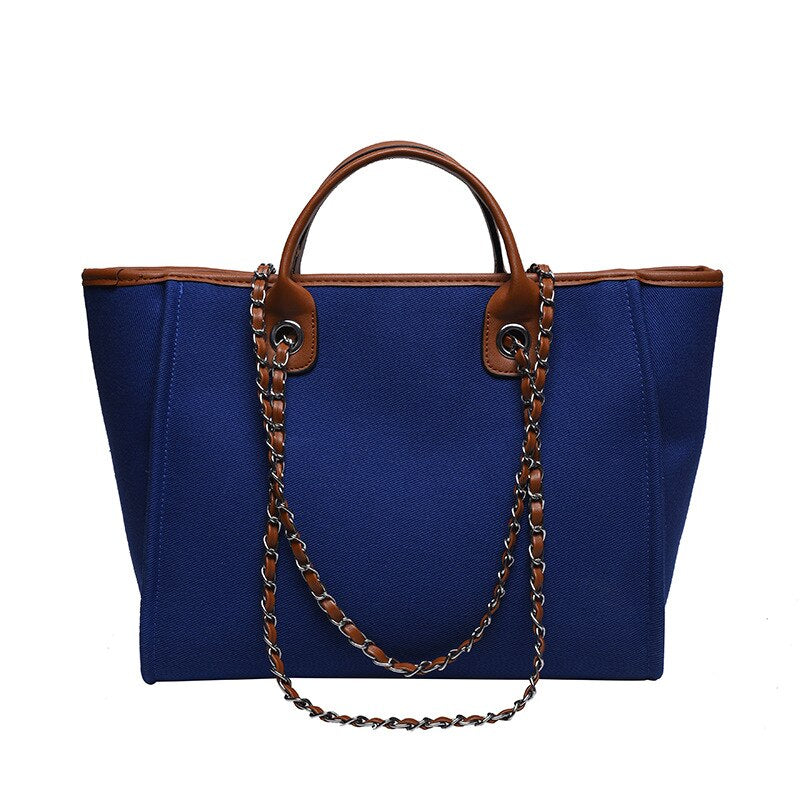 Casual Women Shoulder Bag Large Capacity Women Handbag Handbags Women Bags Designer Luxury Tote Bag Simple Chain Diagonal Bag