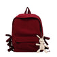 Outdoor Travel Nylon School Backpack Women&#39;s Backpacks for Teenagers Girl Large Capacity Women Bag Solid Color Schoolbag Mochila